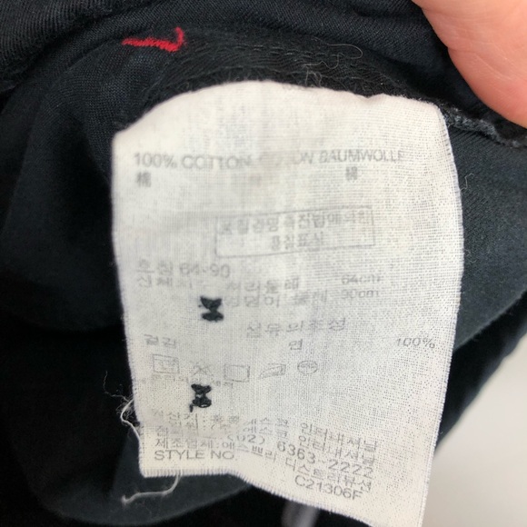 Esprit High Rise Black Khaki Shorts Sz 2 - Picture 7 of 7